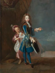 Portret van Louis Alexandre de Bourbon (1678-1737)